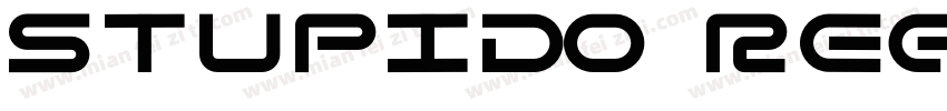 Stupido Regular字体转换